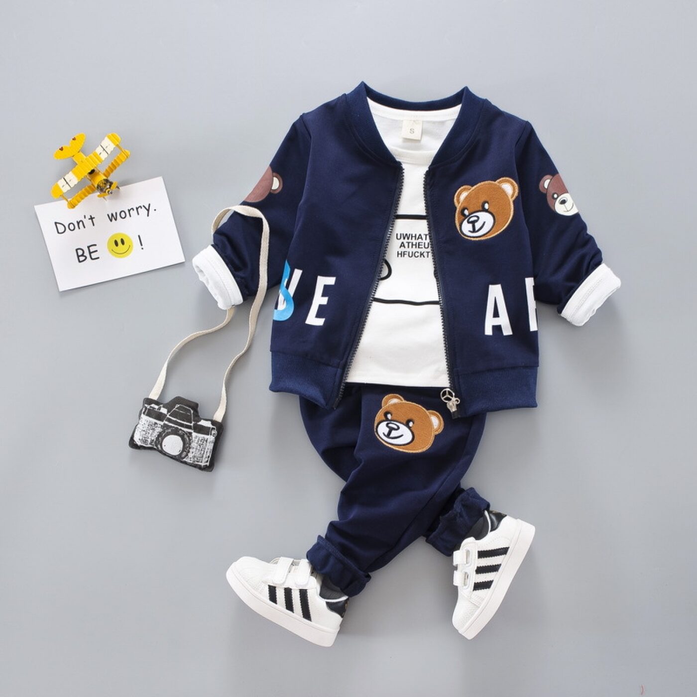 Hao Baby Manufacturers Cotton Children's Clothing Boys and Girls Three ...